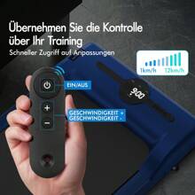 BLACK LORD Smart Walking Pad, 2 In 1 Under Desk Treadmill For Home Office, Portable Walking Jogging Machine With App And Remote Control, Fitness Data Recording - 查看 5