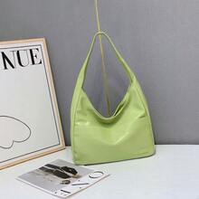 Borse a tracolla da donna - Marrone cioccolato [stile cerniera] - Visualizzare 6