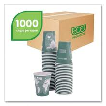 World Art Hot Beverage Cups 12 Oz Green Pack Of 600