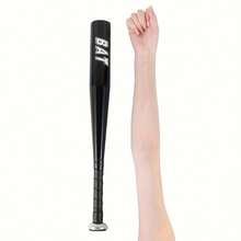 1pc Aluminum Alloy Baseball Bat, High-End Design, Compact And Portable, Suitable For Various Skill Levels Training Baseball Bat, Softball Training Accessory, High-Hardness Baseball Bat, Suitable For Outdoor Training, Sports Events, Home Entertainment And Ball Sports - Multicolor - View 5