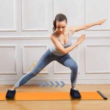 Discos deslizantes de yoga para fitness, fundas deslizantes para zapatos de gimnasio en casa, tabla de entrenamiento, almohadilla deslizante para pérdida de peso, al por mayor