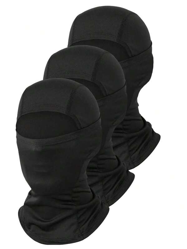 1pc/2pcs/3Pcs Balaclava Face Mask, Ski Mask For Men Women Football, Lightweight Sheisty, Shiesty Sun Hood UV Protector Cycling