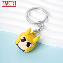 Marvel 1PC  Officially Licensed    Ball Keychain Keyring Creative Cute PVC Keychain Superhero Key Charm Backpack Ornament Key Bag Decoration Small Gifts - MN-68707/68708/69152 - View 9