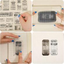 Matrices de découpe en acier au carbone, moule de découpe de timbre commémoratif, outil artisanal en papier pour la découpe de matériaux fins, la décoration de cartes de vœux, l'gaufrage, les projets de décoration d'intérieur