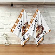 2/4/6/48 piezas Toallas de cocina suaves con patrón vintage de ensalada y libro, multiusos, de secado rápido, aptas para cocina, celebraciones, bodas, decoración y talla grande