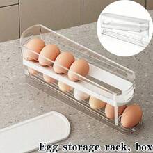 2pcs/1pc Rak Telur Pintu Samping Kulkas Kotak Penyimpanan Telur yang Dapat Dilepas Dispenser Telur Otomatis Berlapis Ganda Tempat Telur Dapur, Kotak Penyimpanan Telur, Pengatur Penyimpanan Telur, Rumah & Kehidupan, Penyimpanan & Pengorganisasian, Penyimpanan dan Pengorganisasian Dapur, Penyimpanan Telur, Persegi Panjang--Dengan Baki Bawah Anti Selip--Desain Berlapis yang Dapat Dilepas--Rak Penyimpanan Telur Dapur, Pengatur Penyimpanan Dapur, Hadiah Kembali ke Sekolah, Perlengkapan Asrama, Aksesoris Perjalanan, Set Makan Malam, Set Piring Makan Malam, Set Panci dan Wajan, Peralatan Dapur, Aksesoris Dapur, Hadiah Natal - MultiWarna - View 9