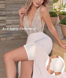 Women's Hip Padded Shapewear Booty Lifter Control Panty - 米色 - 查看 3