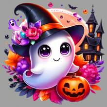 3 قطع / 3 قطع / 4 قطع من ملصقات الزي ذات موضوع هالوين، عناصر زهرية وخفافيش طائرة جميلة، قابلة للغسل من الدرجة الأولى، ملصقات نقل حراري للملابس والقمصان والحقائب والوسائد والشارات والقبعات البيسبول وغيرها