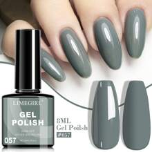 Limegirl凝胶指甲油套装，每瓶8毫升，UV/LED固化，持久耐用，不含酒精，适合DIY美甲沙龙，也是送给女性的礼物。