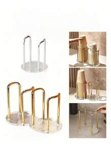 1 Stück Acryl Einweg Papierbecher Halter, elegantes Kaffeebecher Aufbewahrungsregal, geeignet für Küche, Esszimmer, Zuhause, Café, Büro und Hotel, perfekt zum ordentlichen Aufbewahren von Papierbe chern