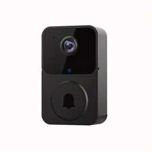 1 件迷你 Wifi 视频门铃带摄像头无线手机遥控智能可视门铃双向通话照片记录语音更改功能内置 USB 可充电电池 - 彩色 - 查看 2