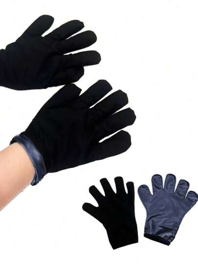 1 双 PU 材质足部防护吸汗手套，适合运动和吸汗，适用于桑拿、健身等场合，具有吸热吸汗涂层，也适合家庭使用。