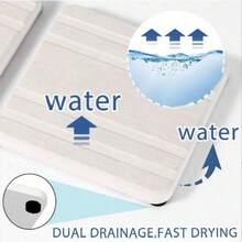 3pcs/2pcs Set Sink Absorbent Stone Tray, Kitchen Bathroom Soap Stone Drying Tray, Quick Dry Diatomite Stone Sink Tray, Modern Home Kitchen Countertop Absorbent Stone Drying Mat