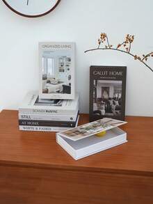 3本/1本可折叠装饰书，时尚书籍，印有国际城市名称。时尚家居装饰，适用于各种场景（房间装饰、家居装饰、卧室装饰、客厅装饰、办公室装饰、浴室装饰、桌面装饰、电视柜、大堂、书架）。各种节日礼品。 - 彩色 - 查看 10