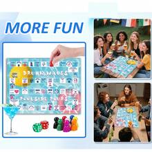 DRUNK WAVES POOLSIDE POURS- Game Night Drinking Party Game – 8 Fun Accessories + 2 Dice For Lively Interaction Ideal For 2-8 Players – Perfect For Bachelor Bashes, Bridal Celebrations & Graduation Gatherings