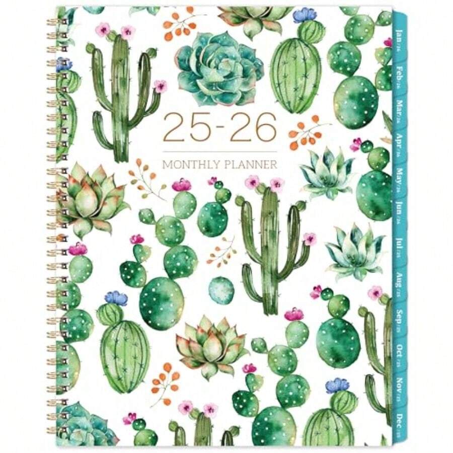 2025 20252026 Monthly Planner Calendar Monthly Planner 20252026 July