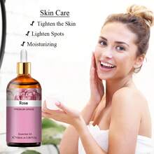 1 pièce Huiles essentielles 100 ml/3,38 fl.oz, Huiles essentielles premium PHATOIL pour diffuseur, humidificateurs, bougies et savonnerie, huiles d'aromathérapie pures pour diffuseurs pour les soins de la peau maison et les parfums DIY