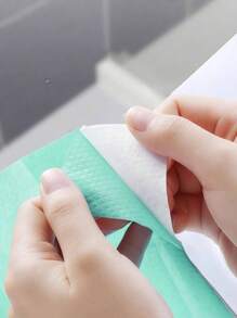 1/10/20pcs Disposable Toilet Seat Cover Pad, 10pcs/Pack, Individually Packaged Paper Material Portable Sanitary & Waterproof Toilet Mat With Extended Coverage, Suitable For Hotels, Public Places, Travel, Leisure Clubs, And Home Use Bathroom Decoration Fall Decoration