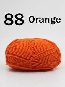 1/2pcs 5-Ply Mixed Milky Acrylic Yarn, 50g/Pc, 100% Acrylic Soft Yarn, Medium Coarse Milk Yarn - Perfect For Hand Knitting, Hand Weaving, DIY Crafts, Knitting, And Crochet, Soft & Versatile, Used For DIY Crocheting And Knitting Bags