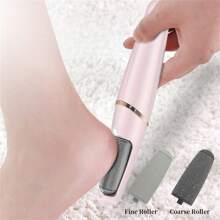 Elektrischer Hornhautentferner, professioneller elektrischer Hornhautentferner, wiederaufladbare tragbare elektronische Fußfeile, elektrisches Hornhautentferner-Set, ideales Geschenk für glatte und weiche Füße - Pflege für harte, rissige und trockene Haut