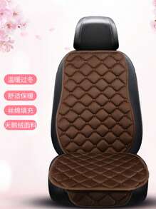 2 件毛绒方形靠背座垫，温暖厚实，防寒，舒适耐用，适用于汽车、轿车、SUV - 均碼 - 查看 7