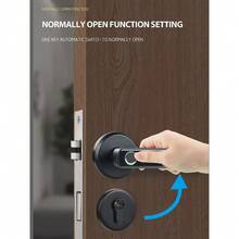 The Smart Door Lock Offers Four Unlocking Methods: Fingerprint Unlock, Password Unlock, Key Unlock And Remote Unlock. This Enables You To Open The Door More Conveniently.