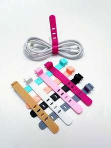 Bolsa organizadora de cables de viaje con cremallera, bolsillo para correa de reloj para mujer y hombre, estuche organizador de viaje grande para electrónicos, para auriculares, power bank, accesorios electrónicos, viajes, vuelos, negocios, hogar, campamento, playa, vuelta al cole, accesorios esenciales - Multicolor - Ver 11