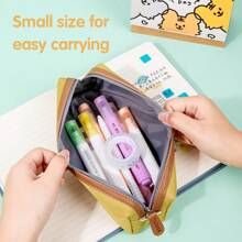 得力12片装透明胶带 - 易撕易粘，高粘性，适用于办公室/工厂