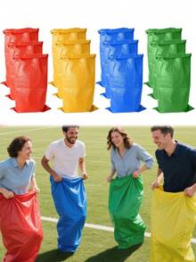 8pcs-Outdoor Games Potato Sack Race Bag For Outside Backyard Field Day Jumping Bags Carnival Birthday Party Games Potato Sack Race & Jump Bags,Durable Outdoor Family Games For Christmas, Birthday Parties, Carnivals , Halloween, Thanksgiving Day,Christmas Potato Sack Race Bags, Outdoor Party Games, Colorful Jump Bags, Birthday Graduation, Party, Field Day