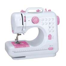 12-Stitch Pink Mini Electric Sewing Machine - Double Thread Household Sewing Machine, UK 220V - UK Plug(220-240V) - View 11