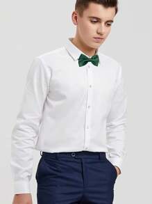 1 pieza Pajarita para hombre, apta para banquetes, bodas, fiestas y uso diario