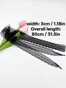 1/3/5 Pairs INS Style Niche Brand Lace Bow Shoelaces, 80/120cm, Suitable For Casual Sports Shoes, As Accessories For Women/Men Sports Shoes, Casual Shoes, White Shoes, Basketball Shoes, Training Shoes, Running Shoes, Summer