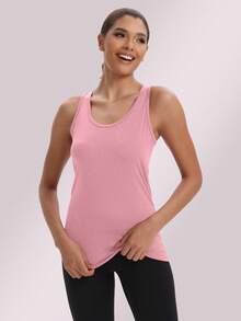 HOPLYNN 5 Packs Women's Sleeveless Running Tank Top, Athletic Gym Workout Jogging Yoga Vest Top, Quick-Dry, Breathable Sportswear - 多色2 - 查看 4