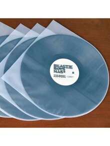 20pcs 12-Inch Vinyl Record Inner Sleeves, Semi-Transparent LP Protective Covers, Anti-Static Vinyl Jackets, Moisture-Proof Vinyl Record Sleeves - Clear - View 10