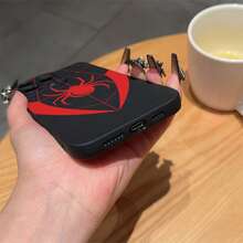 时尚黑色眼球设计 TPU 手机壳，兼容 Apple、/Redmi 机型，是送给情侣、女朋友、女儿、青少年的绝佳礼物 - 黑色 - 查看 5