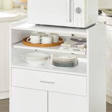 SoBuy Scaffale per Forno a microonde, Carrello da cucina,credenza con route, Nero FSB09-SCH Credenza Cucina Mobile Cucina Mobiletto Cucina Isola Cucina Scaffale Organizer per Microonde Carrello Cucina Carrello con Ruote E Piano Estraibile Mobiletto Salvaspazio per Microonde con Cassetto, Ripiani E Ante Mobile Cucina Mobile Salvaspazio Mobiletto Cucina Salvaspazio Mobiletto Salvaspazio Cucina Mobiletti Cucina Tavolo Cucina Salvaspazio Mobiletto Cucina Microonde Mobiletto Cucina con Cassetti Mobili Cucina Salvaspazio Mobile Cassetti Credenza per Carrello da Pranzo Kitchen Cart Mobili per la cucina Nero MDF (E1) 59x40x92 cm