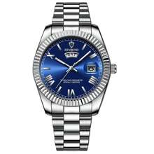 Fashion BINBOND B0733 Men Fashion Business Sports Quartz Watch 50M Waterproof Luminous Classic Calendar Creative Clock Men Wristwatch Birthday Gifts For Father, Husband, Brother Business Partners Built-In Battery Imported Japanese Automatic Quartz Movement - 彩色 - 查看 4