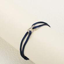 1 pieza Brazalete de metal con herradura de moda y cristales, brazalete con amuleto de la suerte adecuado para uso diario y como regalo para ocasiones festivas