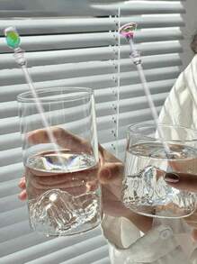 1/5pcs Cocktail Swizzle Stirrer Sticks, Acrylic Drink Stirrers/Stirring Spoons, Swizzle Sticks, For Cocktail/Martini Mixing, Cocktail Drink Swizzle StickCocktail Drink Swizzle StickCoffee Beverage Stirrers, Coffee Beverage Stirrers Clear Shafts Irritating Odor Lightweight,Bar Party Tableware Decorations(Random Style)