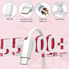 20W PD 快速充电壁式适配器 + 3.3 英尺/100 厘米高效数据传输快速充电编织线，兼容 16 Pro Max/16 Pro/16 Plus/16/15、S25/S24/S23/S22/S21 Ultra Plus、系列充电器手机充电器 Nan - 英規插(220-240V) - 查看 4