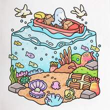 1 Stück Erwachsenen Malbuch | Gemütliche Ecke herzerwärmende Cottage Momente, entspannendes Malen zur Stressreduktion, Schulanfang, Schulmaterial