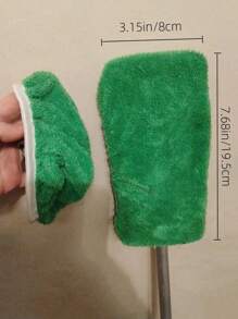 12 Reusable Ultra-Fine Fiber Mop Pads, Dry And Wet Cleaning Cloths - Household Floor Washable Replaceable Mop Head Supplement