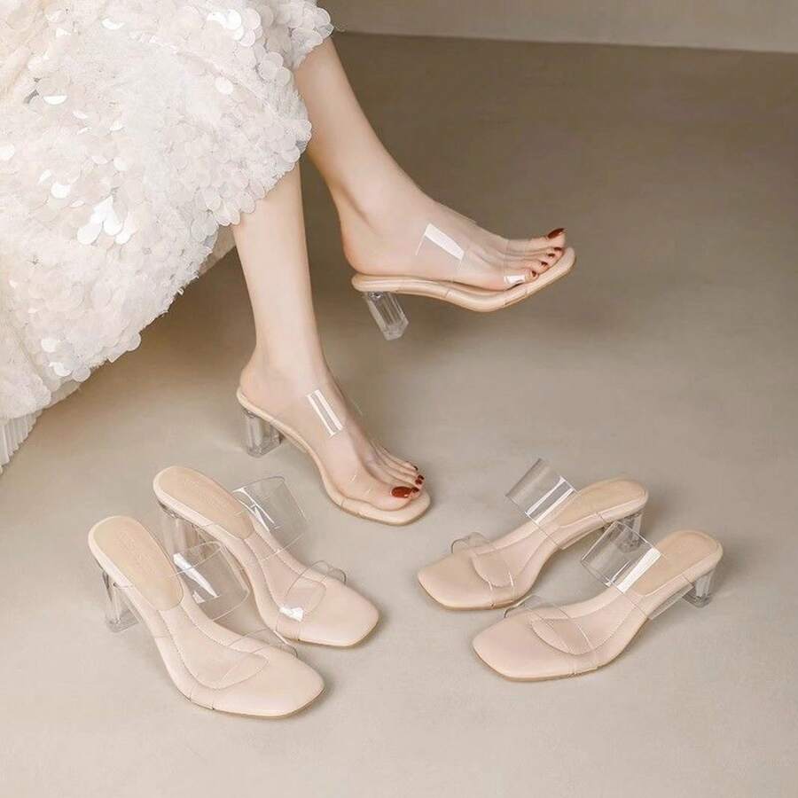 Women Sport Sandals - 米色4cm - 查看 1