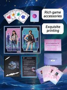 Mystery Roleplay Game For 2 Players (Ages 16+) – 90-Minute Detective Adventure With Puzzles, Romance & Co‑Op Investigation – Immersive Scripted Story For Couples Or Friends