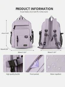 School Backpacks For Teen Girls Boys, Large Capacity Compartment Student Schoolbag Backpack Multiple Pockets Computer Backpack Campus Girl Bookbag For Middle High School College Students, Water Resistant Women Back Pack Travel Business Lightweight Kids Bookbag Backpacks Casual Daypack,Teens Girls Boys Gifts - Multicolor - View 4