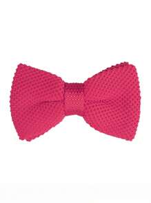 Children's Fashionable Knitted Double-Layer Bow Tie, Boys Girls Flower Girl Formal Wear British Style Baby Bow Tie, Suitable For 3-16 Years Old Kids To Wear For Performance, Wedding, Party, Daily