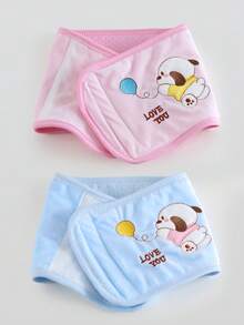 2 pezzi Fascia ombelicale per neonati, comoda e calda, fascia addominale per neonati, avvolgimento pancia per neonati, previene il raffreddamento della pancia del bambino, morbida e traspirante, adatta come regalo per il festa di nascità, attività all'aperto, essenziali per neonati