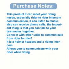 1pc Motorcycle Helmet Headphones 1000mAh Long Battery Life HiFi Stereo Intelligent Noise Reduction Voice Control Music All-In-One Riding Ultimate Set, Suitable For Riders Motorcycle Half Helmet Or Full Helmet Accessories - Black - View 8