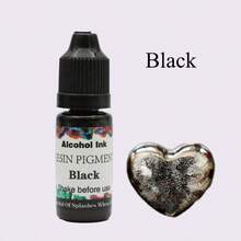 24 色 10ml 高浓度酒精基墨水，浓缩环氧树脂涂料彩色染料，非常适合树脂培养皿、杯垫、绘画、玻璃杯制作 - Alcohol Ink - 查看 27