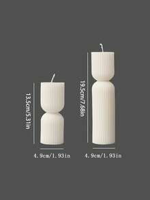 1 Stück 1 Stück gestreifte Säulenkerzen, ein weißes und grünes dekoratives Geschenk, perfekt für Heimdekoration, besonders für Schlafzimmeratmosphäre und DIY-Geschenke. Geeignet für Wohndekorationen, Kamine, Wohnzimmer, zentrale Dekoration, Büros, Valentinstagsgeschenke - Verschiedenfarbig - Übersicht 11